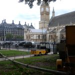 Static line pouring concrete in Westminster, London