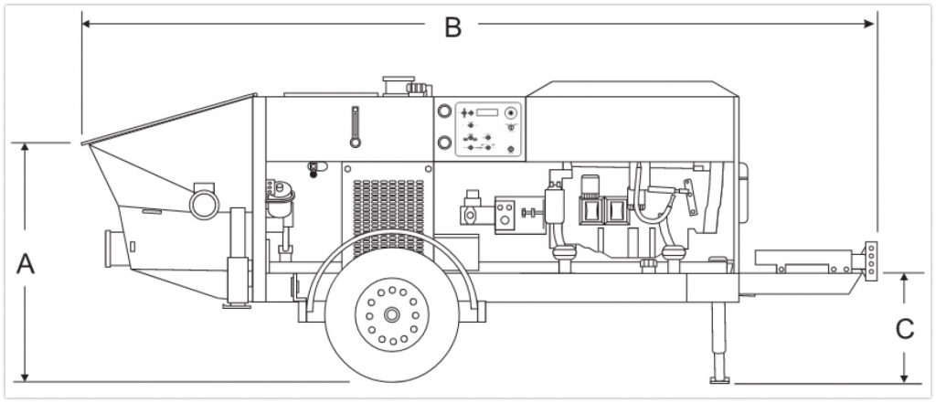 LS400 dimensions side