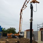 Cifa 36m concrete boom pump at work