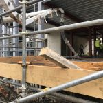 Redhill, Surrey residential development concrete boom pumping