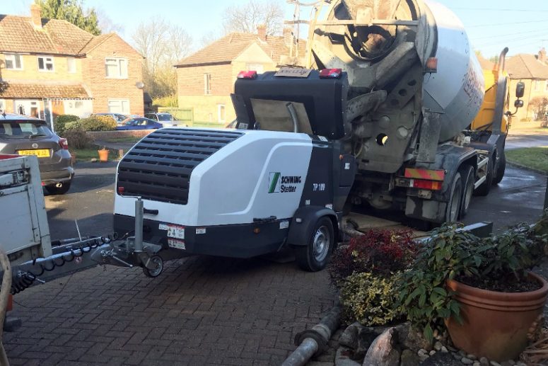 Trialling the New Schwing Stetter TP100 trailer-mounted line pump
